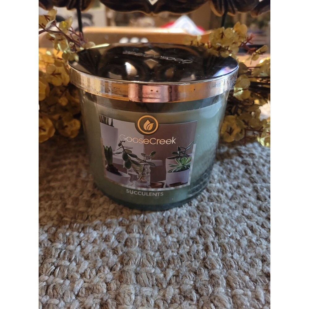 Succulents - Goose Creek 3-Wick Candle